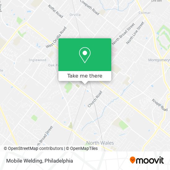 Mobile Welding map