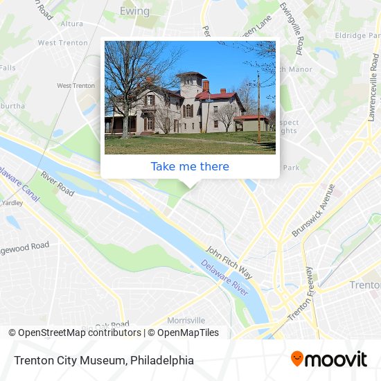 Mapa de Trenton City Museum