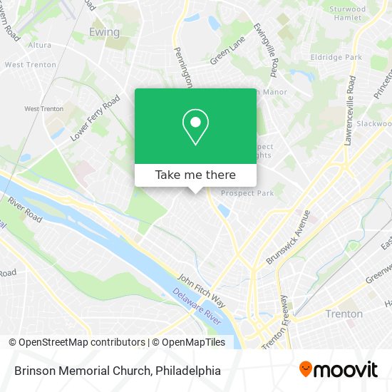 Brinson Memorial Church map