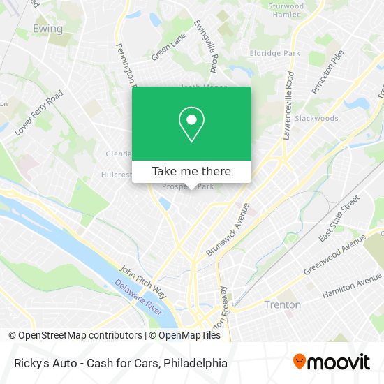 Mapa de Ricky's Auto - Cash for Cars