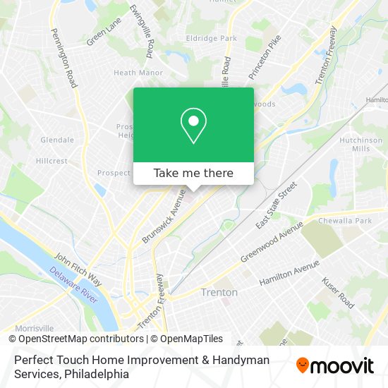 Perfect Touch Home Improvement & Handyman Services map