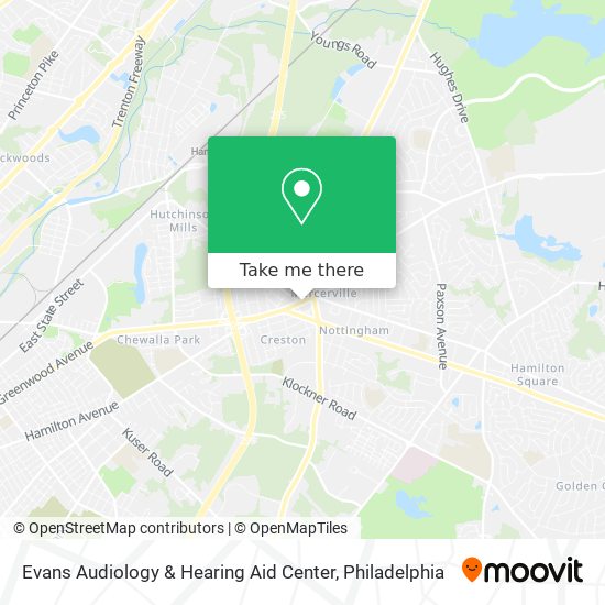 Evans Audiology & Hearing Aid Center map