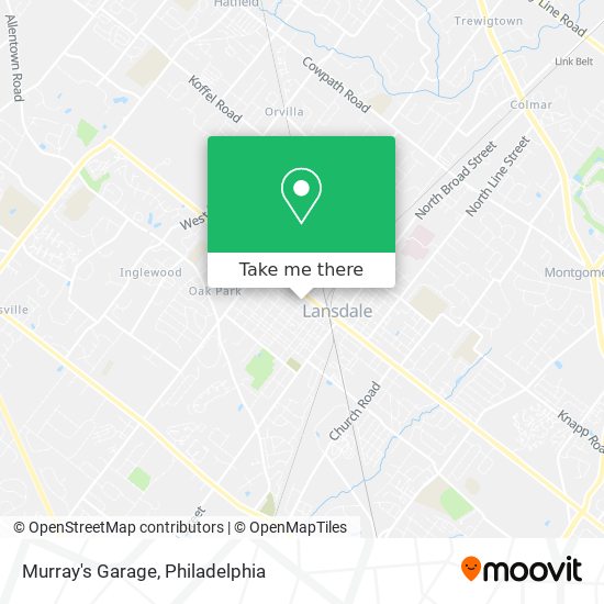 Murray's Garage map