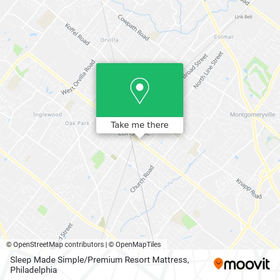 Sleep Made Simple / Premium Resort Mattress map