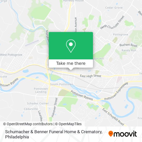 Mapa de Schumacher & Benner Funeral Home & Crematory