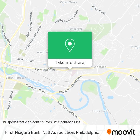 Mapa de First Niagara Bank, Natl Association