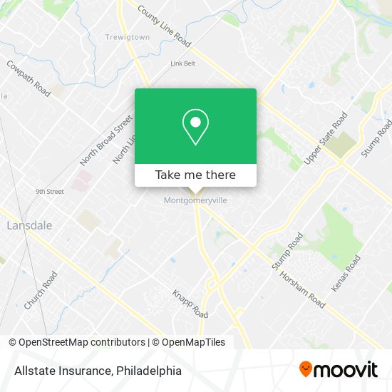 Allstate Insurance map