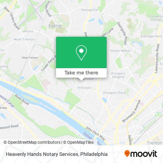 Mapa de Heavenly Hands Notary Services