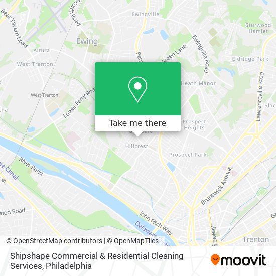 Mapa de Shipshape Commercial & Residential Cleaning Services