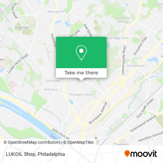 LUKOIL Shop map