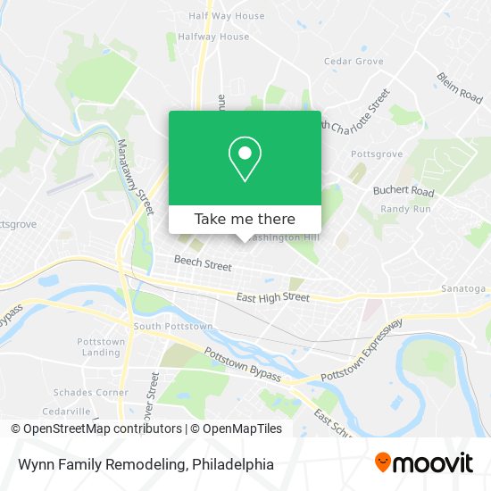 Wynn Family Remodeling map