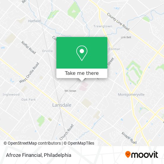 Afroze Financial map