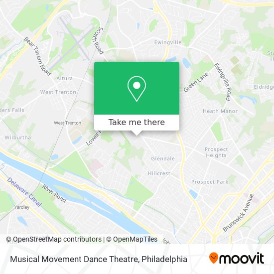 Musical Movement Dance Theatre map