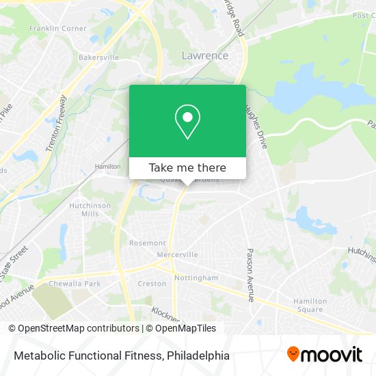 Metabolic Functional Fitness map