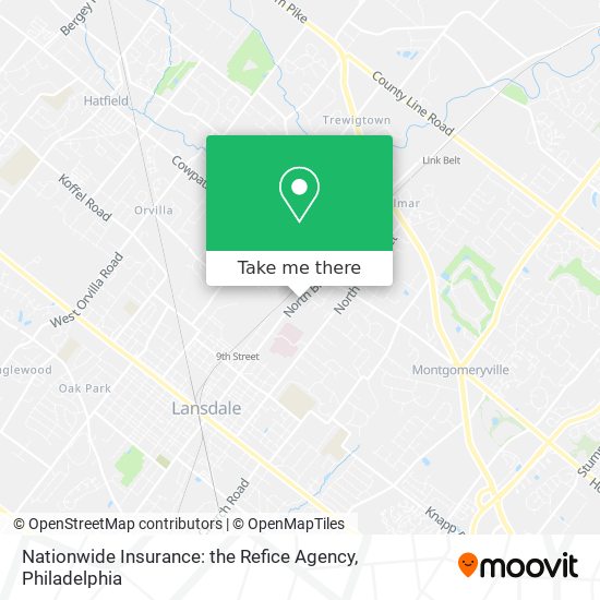 Nationwide Insurance: the Refice Agency map