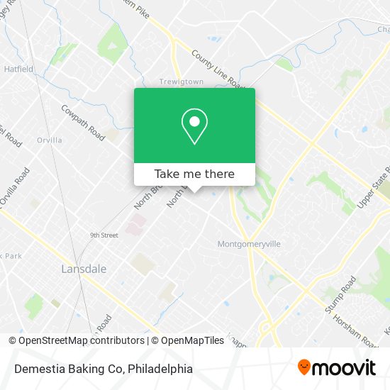 Mapa de Demestia Baking Co