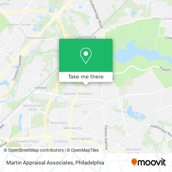 Martin Appraisal Associates map