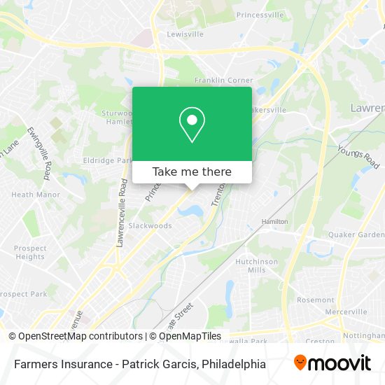 Mapa de Farmers Insurance - Patrick Garcis