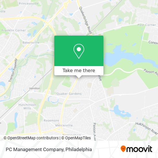 Mapa de PC Management Company