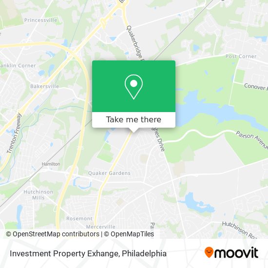 Investment Property Exhange map