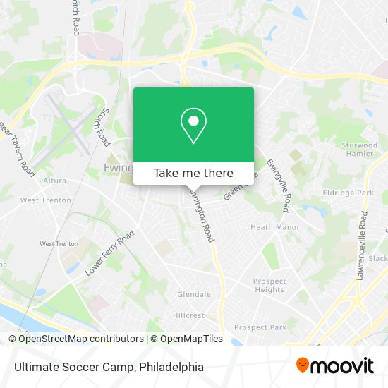Ultimate Soccer Camp map