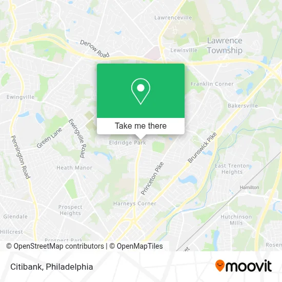 Citibank map