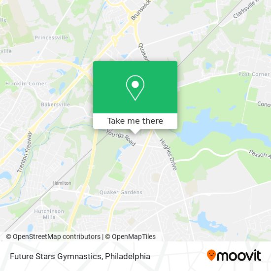 Future Stars Gymnastics map