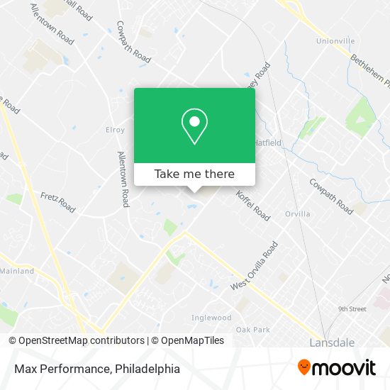 Max Performance map
