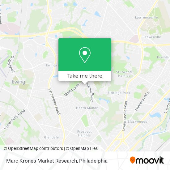 Mapa de Marc Krones Market Research