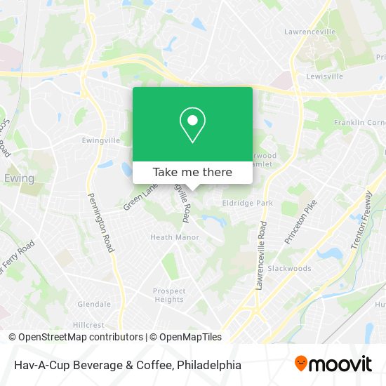 Hav-A-Cup Beverage & Coffee map