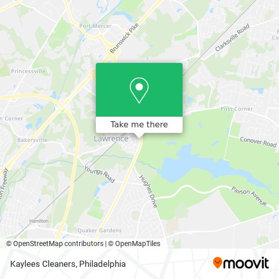 Kaylees Cleaners map