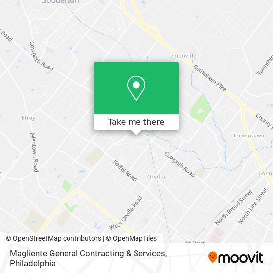 Magliente General Contracting & Services map