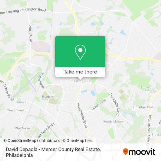 David Depaola - Mercer County Real Estate map