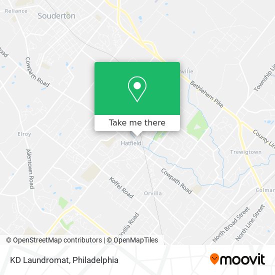 KD Laundromat map