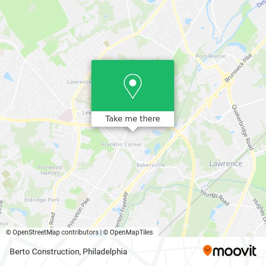 Berto Construction map