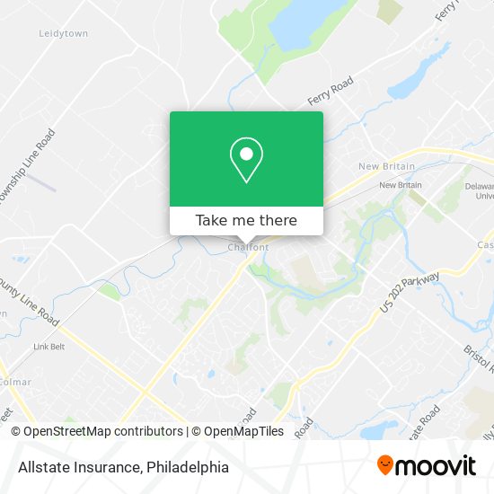 Allstate Insurance map