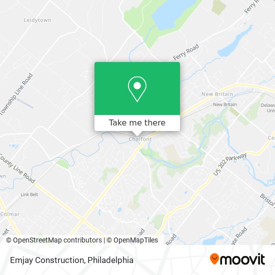 Emjay Construction map