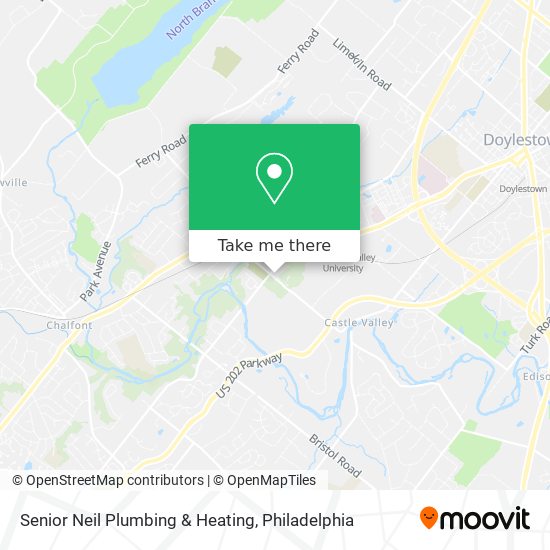 Senior Neil Plumbing & Heating map