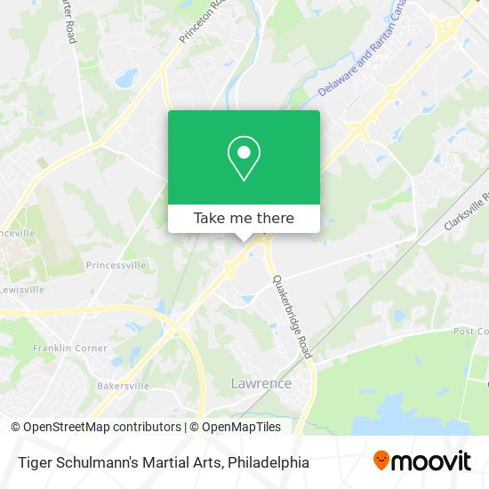 Mapa de Tiger Schulmann's Martial Arts