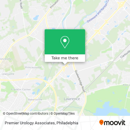 Premier Urology Associates map