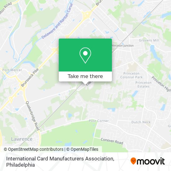 International Card Manufacturers Association map