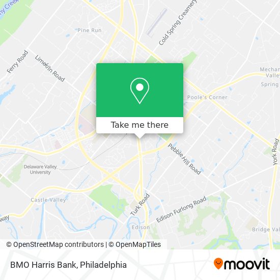 BMO Harris Bank map