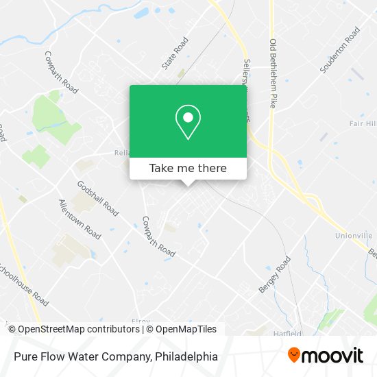 Pure Flow Water Company map