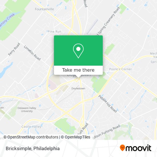 Bricksimple map