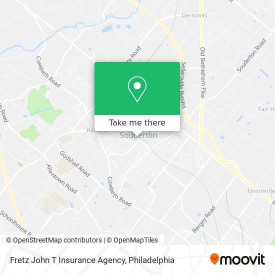 Mapa de Fretz John T Insurance Agency