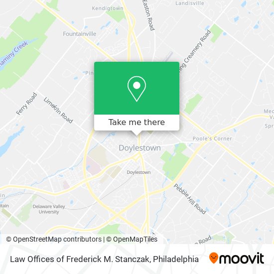 Law Offices of Frederick M. Stanczak map