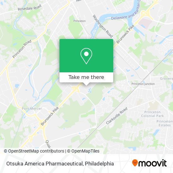 Mapa de Otsuka America Pharmaceutical