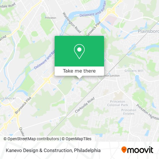 Kanevo Design & Construction map