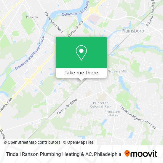 Mapa de Tindall Ranson Plumbing Heating & AC