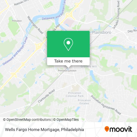 Mapa de Wells Fargo Home Mortgage